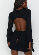 Robe en tricot découpée Vibes